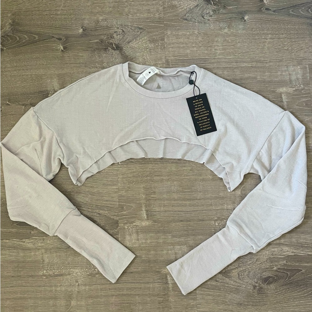 Vitality Cropped Shrug NWT